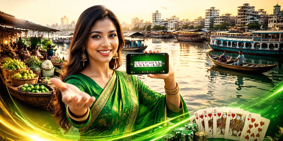 বরিশালের রামি ক্যাসিনো গেম ইন্টারফেস